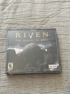 Riven: The Sequel to Myst PC 1997 Factory Sealed PC MAC Ubisoft Vintage Game - Picture 1 of 6