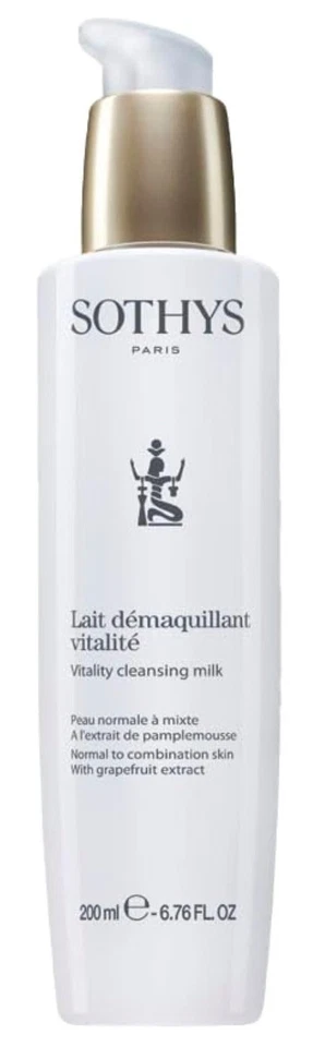 Leite de Limpeza Vitality | Limpador Facial Diário Refrescante | Toranja Hidratante... - Imagem 1 de 4