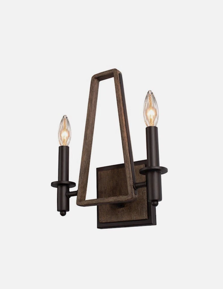 NEW Kalco Lighting 508920SZ Duluth Wall Sconce Wall Light in Satin Bronze - Image 1 of 4