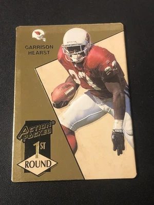 1993 Action Packed Garrison Hearst #165 Rookie RC - Image 1 of 2