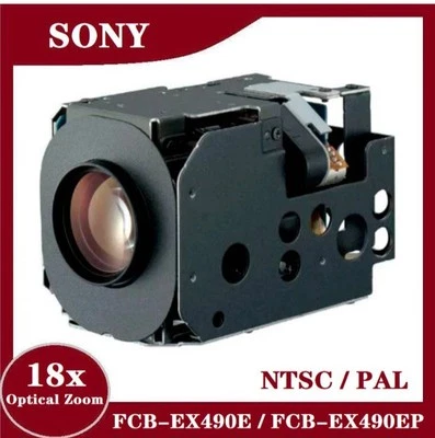 Original SONY FCB-EX490E FCB-EX490EP 18x Optical Zoom CCTV Block Camera Module - Image 1 of 2