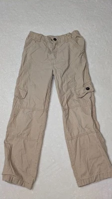 Boy size 8 Gymboree Khaki Cargo Pants - Image 1 of 3