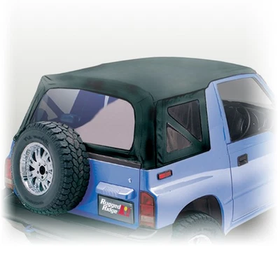 Rugged Ridge S-Top Negro Denim Transparente Ventanas Se Adapta a 88-94 Sidekicks Foto 1 de 4