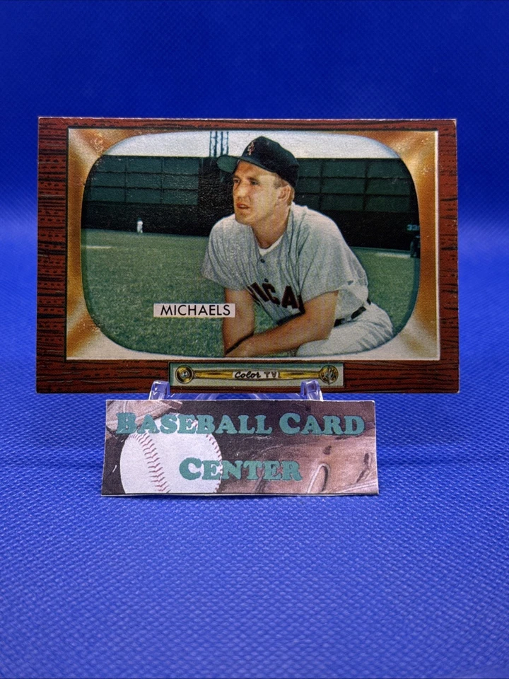 1955 Bowman  #85 Cass Michaels Chicago White Sox VG - Image 1 of 2