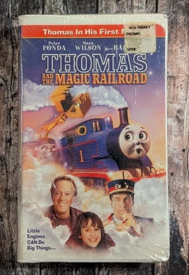 Thomas & The Magic Railroad (2000 VHS) Peter Fonda Tank Engine Train - Sealed - Image 1 of 4