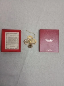 Angelo Tamerlano Decorazione Natalizia 3D Superbo Cimelio Finitura Oro 24KT 🎀 - Foto 1 di 4