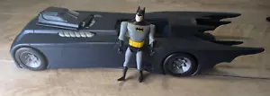 Vintage 1993 Tonka Kenner Batman The Animated Series Batmobile with batman fig - Picture 1 of 12