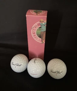 Palline da golf Sweet Shot nuove con scatola 302 fossette scatola da 3 cover litio Surlyn Tour 80 - Foto 1 di 8