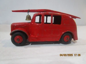DINKY TOYS No.25h/250 Metall Stromlinien Feuerwehrauto mit roter Leiter & Glocke VINTAGE - Bild 1 von 11