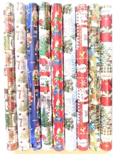 Christmas Jumbo Wrapping Paper Collection ~~ Individually Sold ~~ 9 Designs - Picture 1 of 10