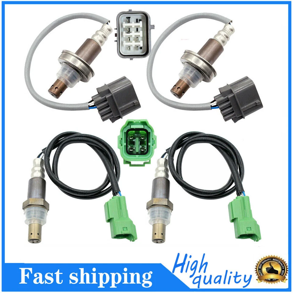 4pcs O2 Oxygen Sensor Up+Downstream For 2007-2008 Suzuki Grand Vitara V6-2.7L - Image 1 of 4