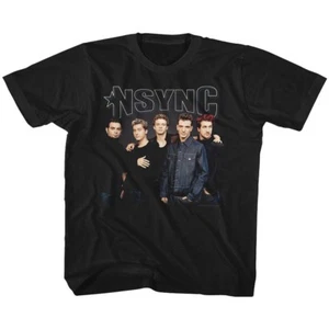 Camiseta N-Sync Boy Band Foto de Grupo Juvenil 2T-YXL Dance Pop Música - Imagen 1 de 3