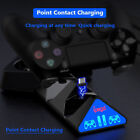 Dual Gamepad Controller Charging Dock Charger Stand For Ps4 Ps Move Handle