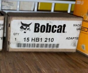 Bobcat Adapter 15HB1210 Genuine Parts Made USA Heavy Loader Skidsteer 15 HB1 210