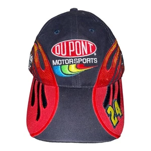 Vintage #24 Jeff Gordon Hat Dupont Motorsports 200 Year Anniversary - Flames - Picture 1 of 7