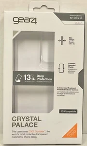 Gear4 Samsung Galaxy S21 Ultra 5G Crystal Palace transparent - Photo 1 sur 7