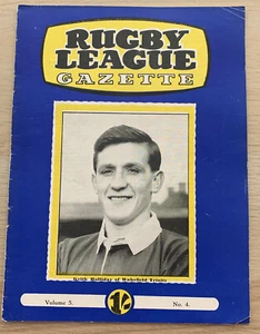 RUGBY LEAGUE GAZETTE Vol 5. No. 4 - Picture 1 of 1