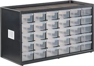 30 Drawer Modular Storage System Small Parts Organizer Desktop Plastic Tool Box - Picture 1 of 8