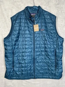 Chaleco Patagonia Nano Puff Color Azul Lagom Para Hombre Talla XXL NUEVO CON ETIQUETAS.  Venta al por menor $189 - Imagen 1 de 5