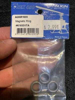 Align TRex 450/500 Size Magnetic Rings for RC Model Helicopters K10331TA - Image 1 of 4