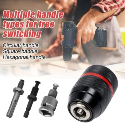 Metal Schnellspann Bohrfutter Profi SDS Plus Adapter Ø1.5-13 mm für Bohrmaschine - Bild 1 von 4