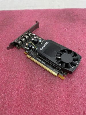 NVIDIA QUADRO P620 2GB GDDR5 PCIE Graphics Card 4x Mini DisplayPort - Image 1 of 4