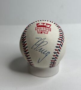 Yasiel Puig Signed 2014 MLB All Star Ball Dodgers PSA Z29665