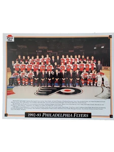 Foto a color del equipo Philadelphia Flyers 1992-93 de los Philadelphia Flyers - Imagen 1 de 2