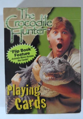 Animal Planet - The Crocodile Hunter Playing Cards (2001, Bicycle) - Image 1 of 2