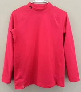 Girls XL Under Armour Cold Gear Long Sleeve Fitted Mock Neck Shirt - Picture 1 of 10