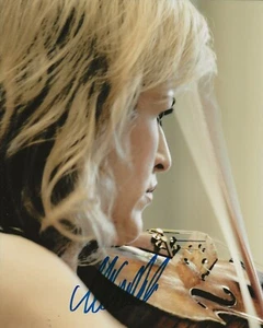 Anne-Sophie Mutter violinist REAL hand SIGNED Photo #4 COA Autographed - Picture 1 of 2