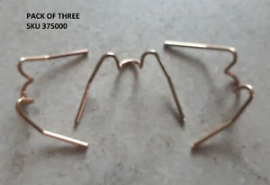 Motorcycle Heavy Duty Headlight 'W' Clips Universal x 3 - Picture 1 of 2