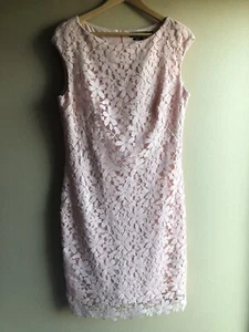 NEW Lauren Ralph Lauren Women’s Long Pink Dress Size 14 - Picture 1 of 10