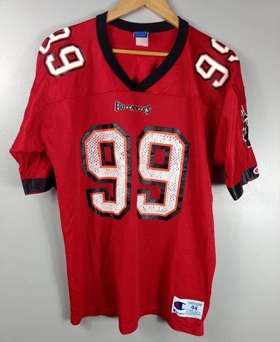 VTG: Champion Tampa Bay Buccaneers Warren Sapp 99 Jersey, Size 44 Cover
