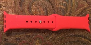 Ruoqini Replacement Smart Watch Band 38/40 mm Red Color fits Apple Watch - Picture 1 of 4