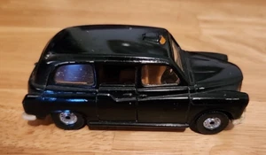 Corgi London Taxi Car Black Cab Hackney Carriage Austin Die-cast Toy 1:64 Doors - Picture 1 of 14