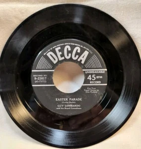 "ALWAYS"/"EASTER PARADE" - Guy Lombardo -Decca-45rpm Vinyl - 1950 - Picture 1 of 4
