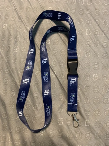 Tampa Bay Rays Two-Sided Breakaway Lanyard/Keychain MLB New FREE SHIPPING SGA Cover