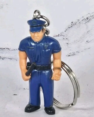 Italian Homies Palermos Series 7 Officer Bruno "The Baton" Keychain/Zipper Pull  - Image 1 of 2