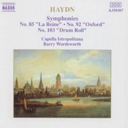 Joseph Haydn Haydn Symphonies - No. 85 'La Reine', No. 92 'Oxford' & No. 10 (CD) - Image 1 of 1