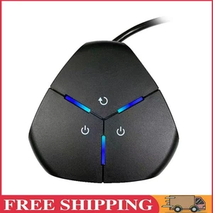 1.6m Waterproof Computer PC Case Power Button Switch (with Dual USB) - Bild 1 von 10