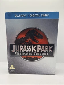 JURASSIC PARK Ultimate Trilogy Blu-Ray Boxset Ltd Ed Slipcover - Picture 1 of 7