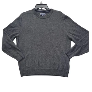 Club Room Men's Dark Gray Crew Neck Merino Wool Blend Sweater XL - Picture 1 of 8