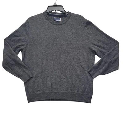 Club Room Men's Dark Gray Crew Neck Merino Wool Blend Sweater XL - Image 1 of 4