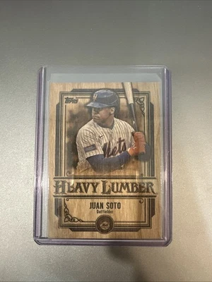JUAN SOTO madera pesada SSP #HL-60 Mets de Nueva York - actualización Topps 2025 Foto 1 de 2
