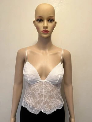 La Perla White Lace Camisole Size 34 - Image 1 of 4