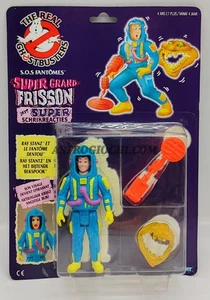 THE REAL GHOSTBUSTERS RAY STANZ + FANTASMA KENNER MOC VINTAGE 1986 FRISSON - Picture 1 of 4