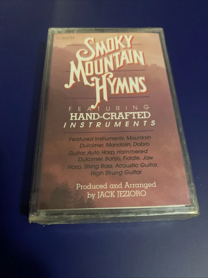 Smoky Mountain Hymns Hand Crafted Gospel Cassette 1989 NEW - Image 1 of 3