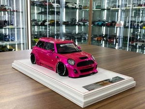 Mini Cooper LBWK IVY Merit Flash Pink Ltd 39 Collector Edition [1/18 Resin] - Picture 1 of 11