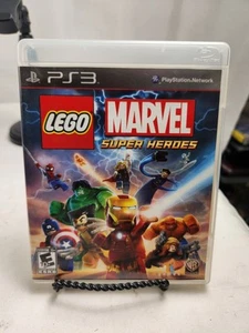 LEGO Marvel Super Heroes (Sony PlayStation 3, 2013) Complete CIB Tested Working - Picture 1 of 5
